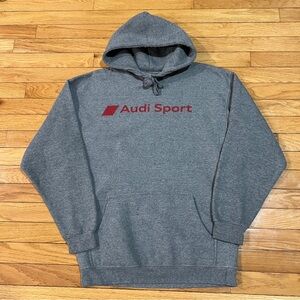 Audi Sport Gray Men's Hoodie Medium